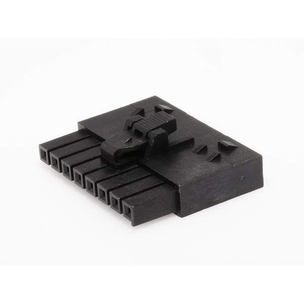 Carcasa receptora de Molex Ultra-Fit Sencillo V0 Negro con TPA de 08 circuitos - 1722561108