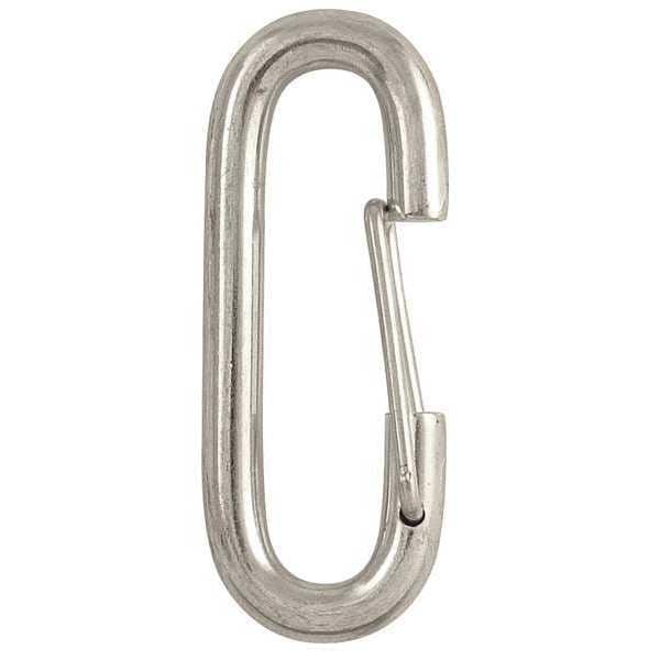 Lucky Line Economy Spring Snap, L 2 1/2 In, PK10 - 4FCG2
