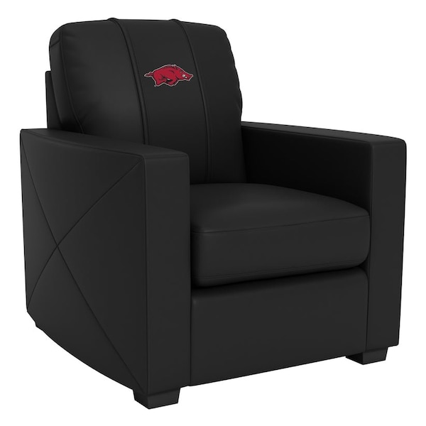 Dreamseat Silver Club Chair with Arkansas Razorbacks Logo - XZ7759002CHCDBK-PSCOL12015