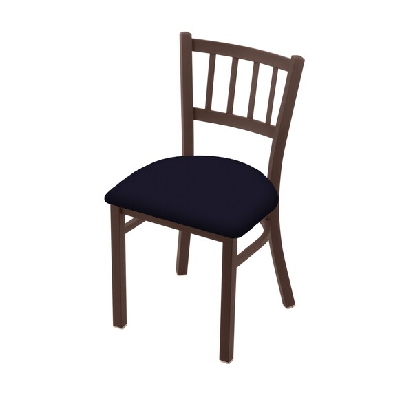 Holland Bar Stool Co 610 Contessa 18" Chair with Bronze Finish and Canter Twilight Seat - 61018BZ002