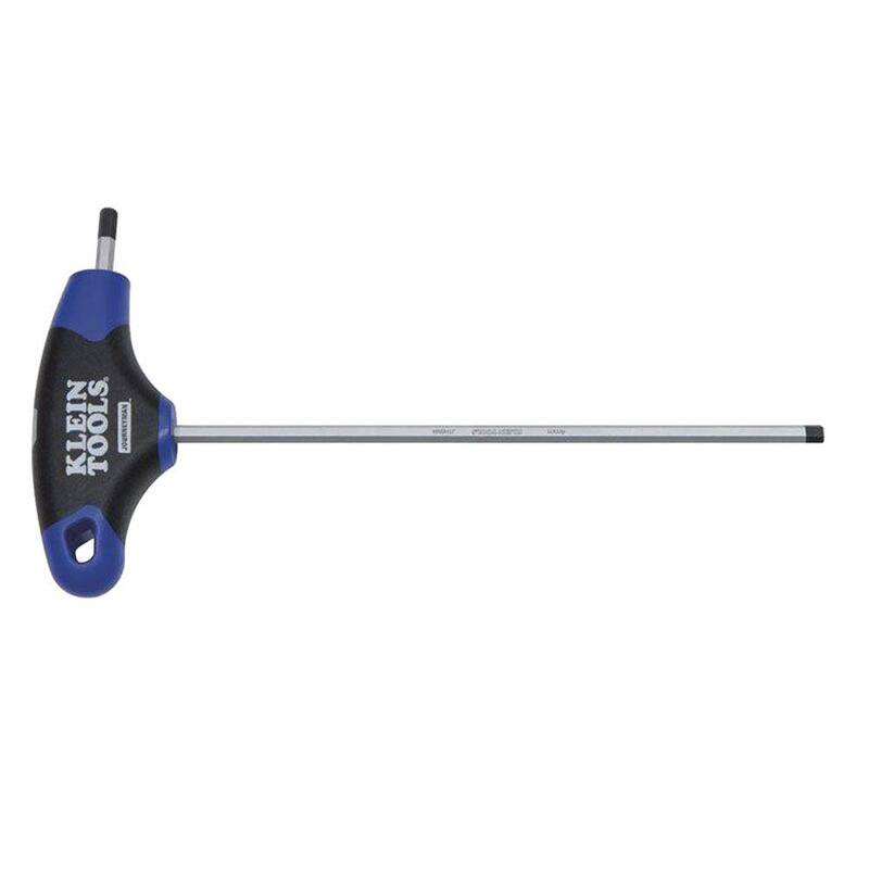 Llave hexagonal en forma de T de 4 mm Journeyman de Klein Tools, 6 pulgadas - JTH6M4