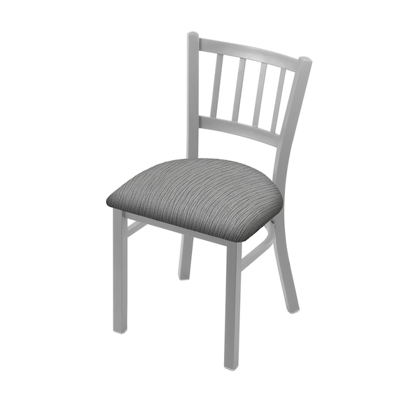 Holland Bar Stool Co 610 Contessa 18" Chair with Anodized Nickel Finish and Graph Alpine Seat - 61018AN020