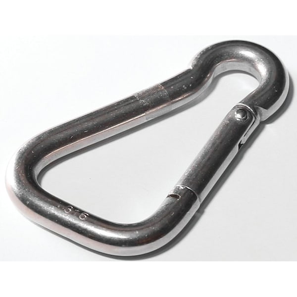 Baron Spring Snap, 400 lb Working Load, Stainless Steel - S24502-1/4