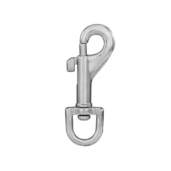 National & Spectrum 0.375 x 2.1875 in. Bolt Snap & Swivel Eye, 5PK - 110182