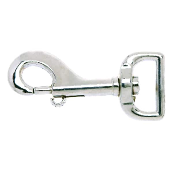 Campbell Chain & Fittings Campbell 1 in. D X 3-3/16 in. L Zinc-Plated Zinc Bolt Snap 80 lb - T7610102