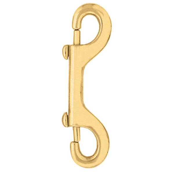 Hot House Designs BC00163-SB-41-2 4.5 in. Solid Brass 163 Double Snap - HO1232974