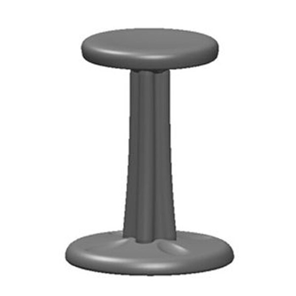Out There Technologies Teen Kore Active Chair 20 In. - Accent Soft Grey - KOR 588