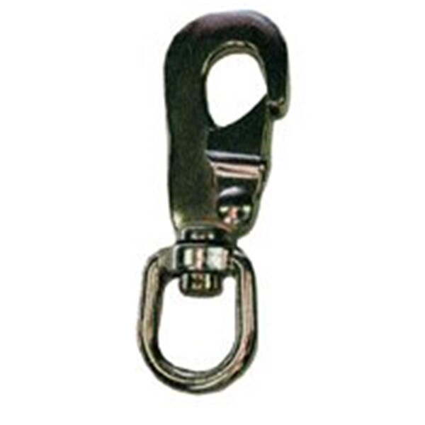 Baron Mfg Co 830-3-4 Swivel Cap Snap Nickle Round Eye - .75 In. - 6075832