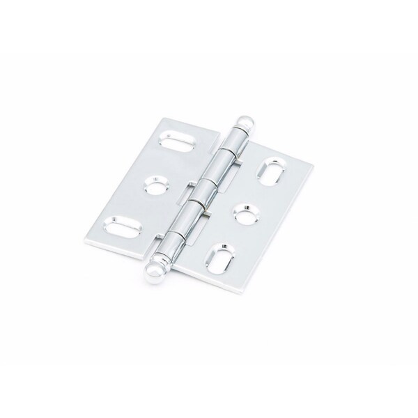Schaub Ball Tip Mortise Cabinet Hinge Polished Chrome Finish - 1111B-26