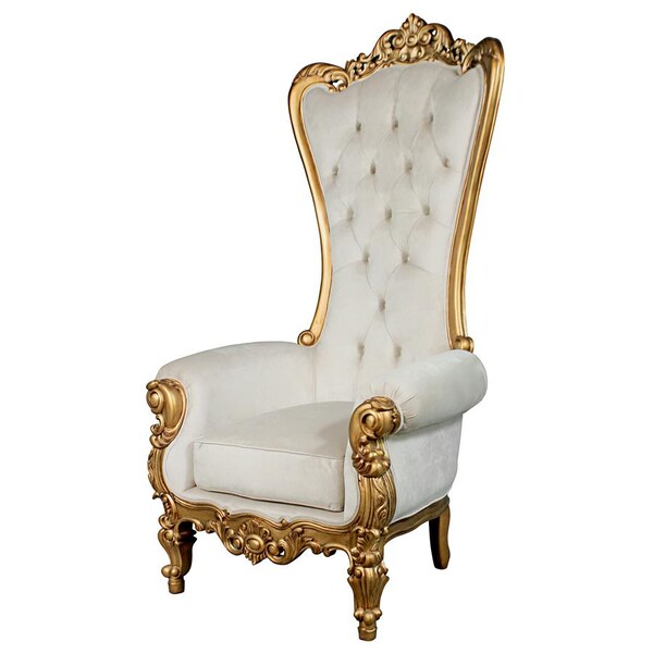 Design Toscano Contessa Stylish Baroque Throne Chair - AF51553
