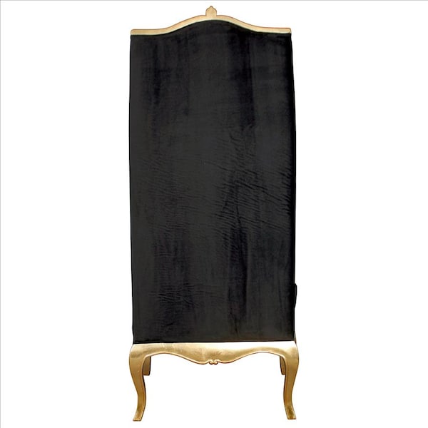 Design Toscano Palazzo Ducale Contemporary Wingback Throne Chair - AF51692