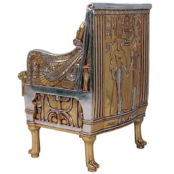 Design Toscano King Tut's Egyptian Replica Throne Chair - NE363274