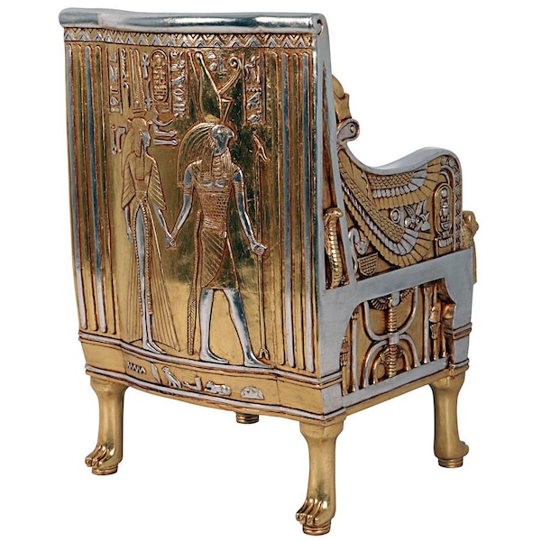 Design Toscano King Tut's Egyptian Replica Throne Chair - NE363274