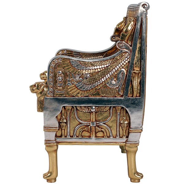 Design Toscano King Tut's Egyptian Replica Throne Chair - NE363274