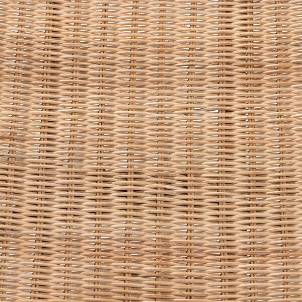 Baxton Studio Herrara Modern Bohemian Natural Brown Antique Rattan Foldable Lounge Chair - 219-12705-ZORO