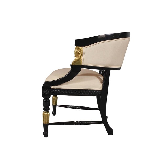 Design Toscano Neoclassical Egyptian Revival Chair - AF51402