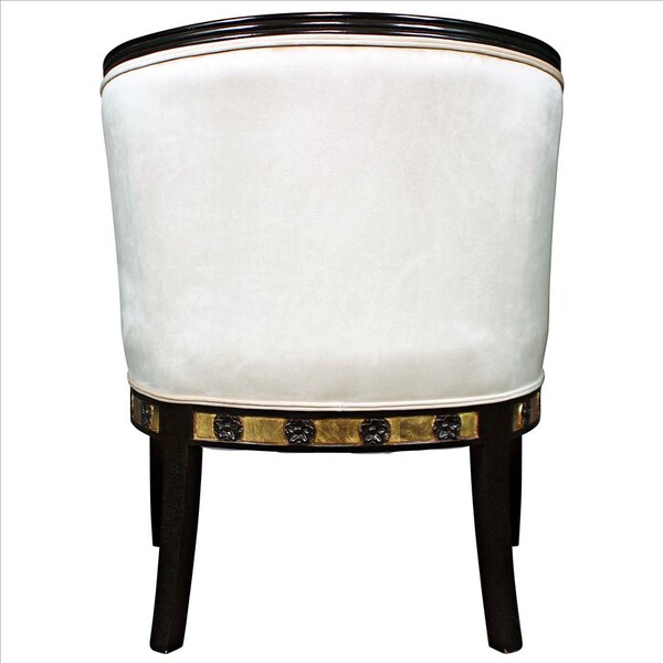 Design Toscano Graceful Swans Neoclassical Tub Chair - AF51110