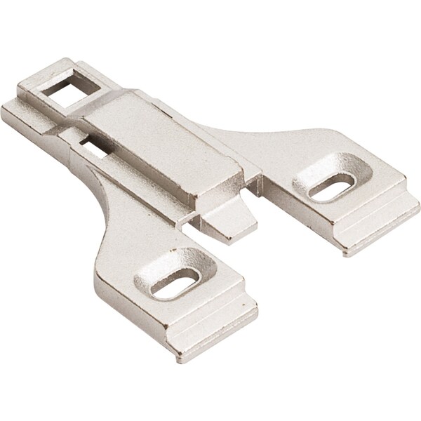 Hardware Resources Heavy Duty 0 mm Non-Cam Adj Zinc Die Cast Plate for 125° 500 Series Euro Hinges - 400.3713.75