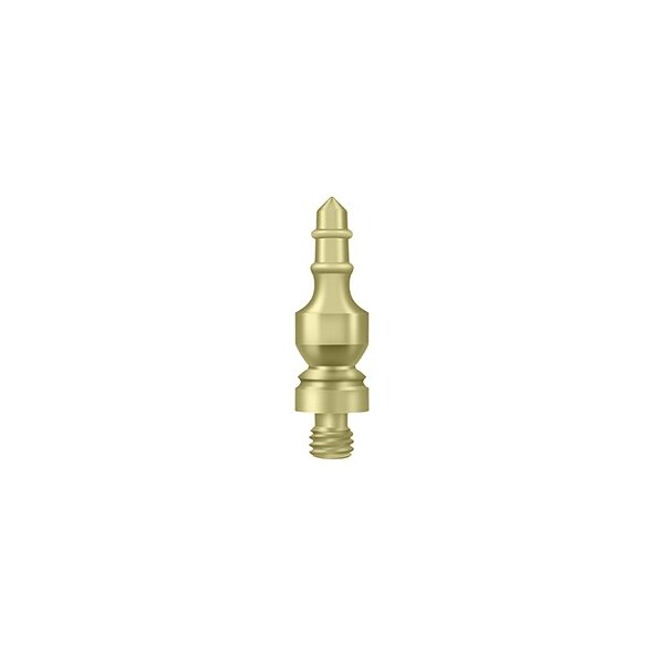 Deltana 5/16 Diameter Speciality Urn Tip Door Cabinet Hinge Unlacquered Brass - CHUT3-UNL