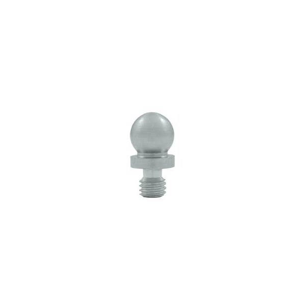 Deltana CHBT26D Ball Tip Cabinet Finial Brushed Chrome, 10PK - CHBT26D-XCP10