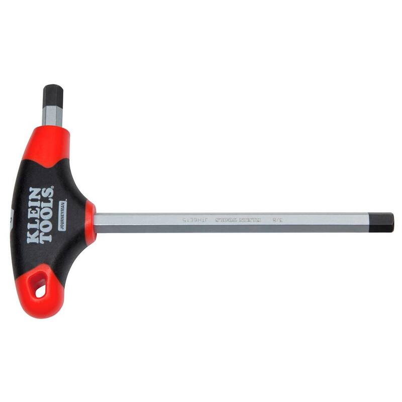 Klein Tools 1/4 pulgadas Hex Journeyman 9 pulgadas T-Handle - JTH9E13