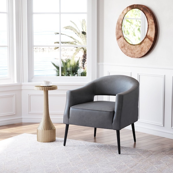 Zuo Modern Berkeley Accent Chair Vintage Gray - 109052
