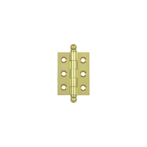 Deltana CH2015U3 Ball Tip Cabinet Hinge Polished Brass, 10PK - CH2015U3-XCP10