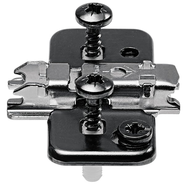 Heat Wave Steel Wing Mounting Plate, Black Onyx - HE1075316
