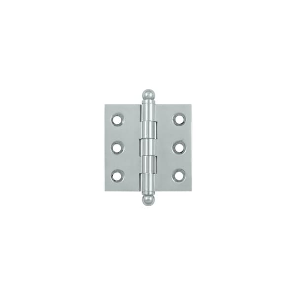 Deltana CH2020U26 Ball Tip Cabinet Hinge Polished Chrome, 10PK - CH2020U26-XCP10