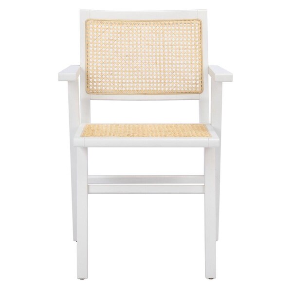 Safavieh Hattie French Cane Arm Chair - SFV4115C-SET2