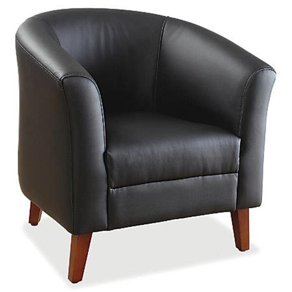 Diamond Naturals Leather Modular Club Chair, Black - LLR82098