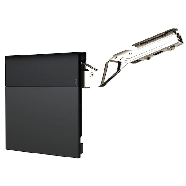 Richelieu Atmos Series 107 Degree HeavyDuty SoftClose LiftUp Hinge for Frameless Cabinet, Black, PR - AT00HD900