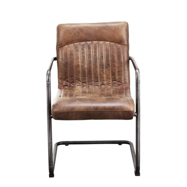 Moes Home Collection Ansel Arm Chair- Light Brown, 2PK - PK-1052-03