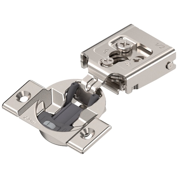 Blum 105 Degree 1/2in. Overlay Blumotion Soft-closing Screw-on Compact Clip Hinge - 30C255B.08