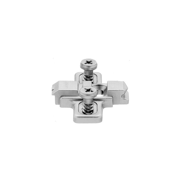 Blum 0mm Mounted Euro Screw Wing Baseplate for Cliptop Hinges - 175L8100