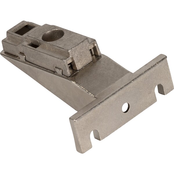 Hardware Resources HD 3 mm Non-Cam Adj Zinc Die Cast Plate No Screws for Cabinet Refacing for 500 Series Euro Hinges - 400.3554.75