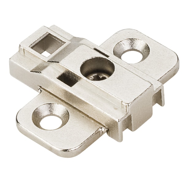 Hardware Resources Heavy Duty 0 mm Cam Adjustable Zinc Die Cast Plate for 500 Series Euro Hinges - 400.0R23.75