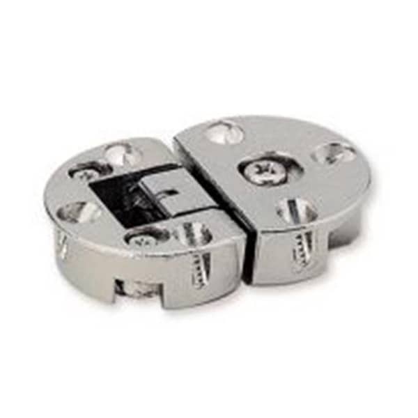 Sugatsune Sugatsune SUSDH001 NI 0.625-0.75 in. DropLid Hinge 2Way Adjacent Mat Nickel - SUSDH001 NI