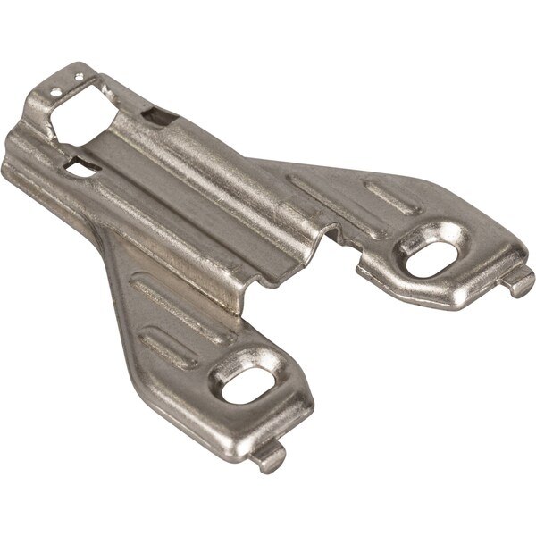 Hardware Resources Standard Duty 3 mm Non-Cam Adj Steel Plate for 700, 725, 900 and 1750 Series Euro Hinges - 600.3457.65