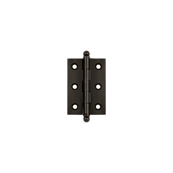 Deltana CH2517U10B Cabinet Hinges W/ Ball Tips Oil-Rubbed Bronze, 10PK - CH2517U10B-XCP10