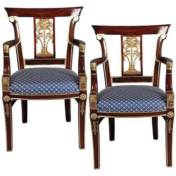 Design Toscano British Colonial Plantation Arm Chair, PK 2 - AF91438