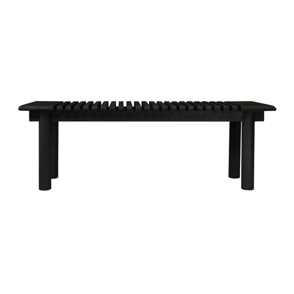Elk Signature Keller Bench, Shou Sugi Ban - H0075-10842