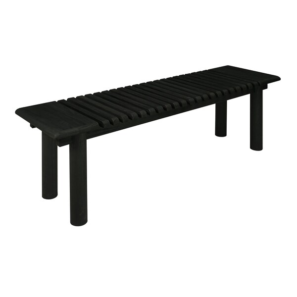 Elk Signature Keller Bench, Shou Sugi Ban - H0075-10842