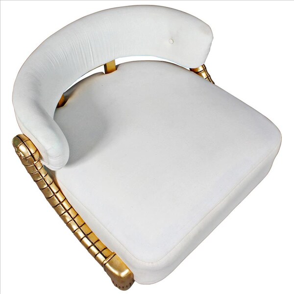 Design Toscano Ammon Horn Contemporary Tub Chair - AF51698