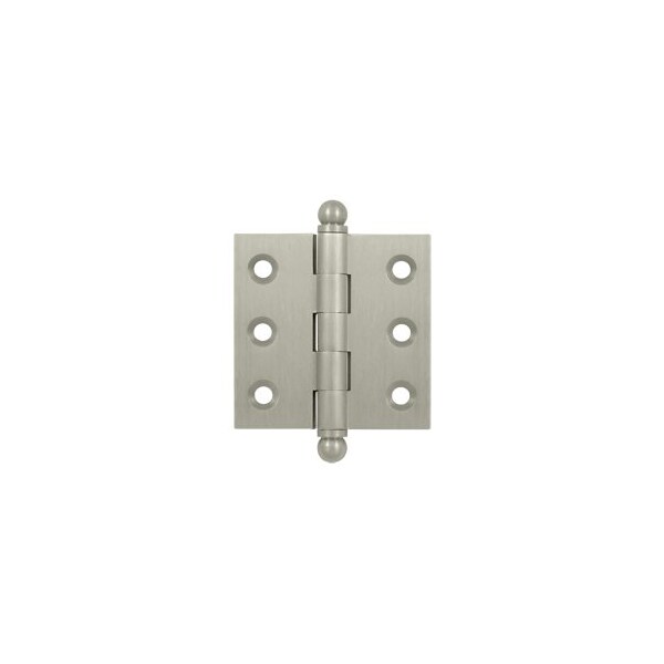 Deltana CH2020U15 Ball Tip Cabinet Hinge Brushed Nickel, 10PK - CH2020U15-XCP10
