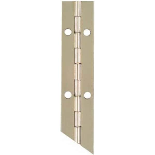 Greengrass N148-221 1.06 x 30 in. Nickel Finish Continuous Hinge - GR569334