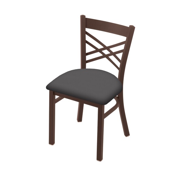 Holland Bar Stool Co 620 Catalina 18" Chair with Bronze Finish and Canter Storm Seat - 62018BZ004