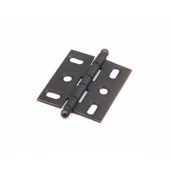 Schaub Ball Tip Mortise Cabinet Hinge Michelangelo Bronze Finish - 1111B-MIBZ