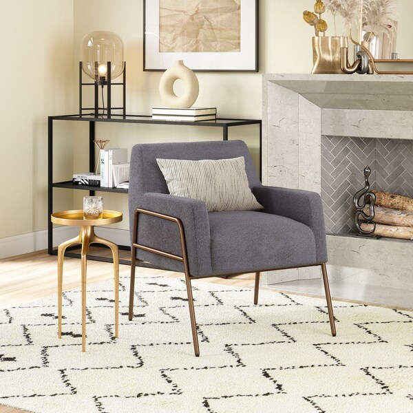 Zuo Modern Charleston Accent Chair Gray - 109525