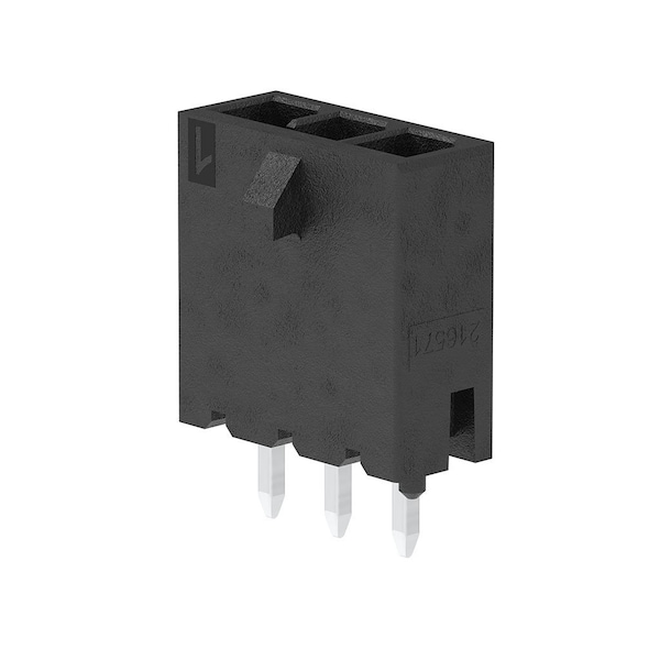Ensamblaje de conector Molex Micro-Fit Plus Sr Vt Hdr 30Au 1X4 - 2165713004